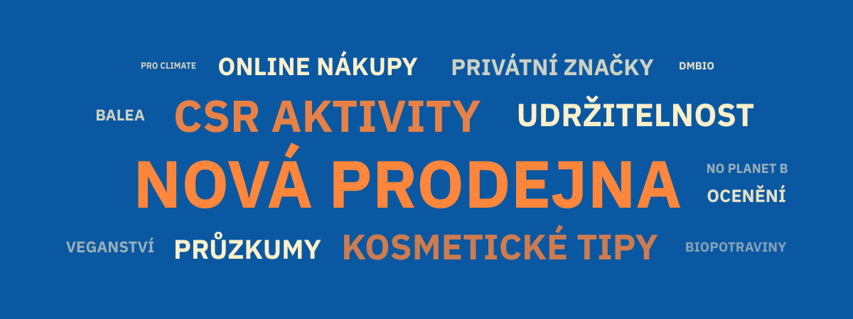 DM drogerie PR kampaň témata Lesensky.cz