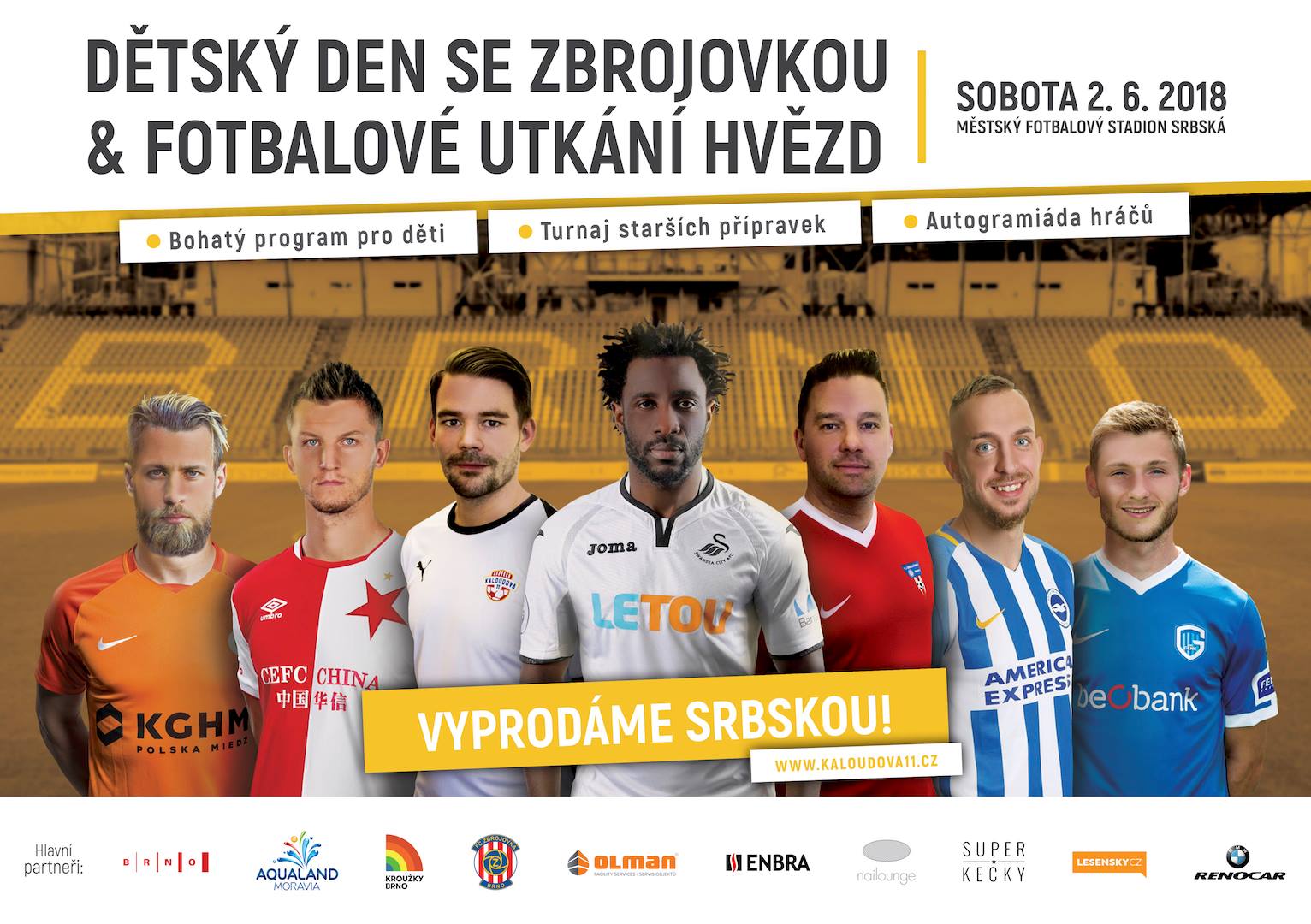 Vizuál od Lesensky.cz sportovní marketing kaloudova 11