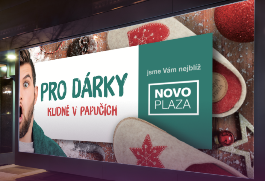 Lesensky.cz kampaň pro OC Novo Plaza