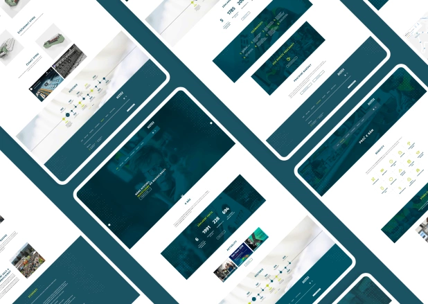 Rieter náhled redesign webových stránek