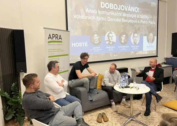 Dobojováno politický marketing prezidentských kandidátů event APRA