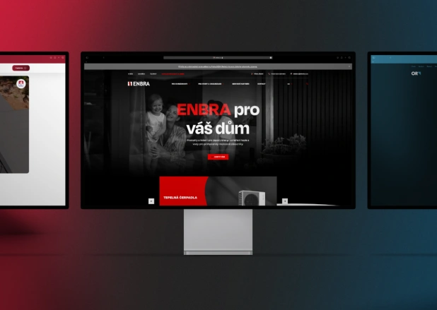 ENBRA, OR-CZ a Střechy COMAX, nové weby od Lesensky.cz