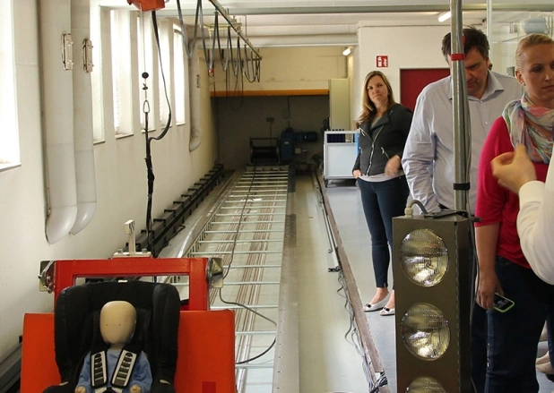 Press trip do Crash test centra | Lesensky.cz