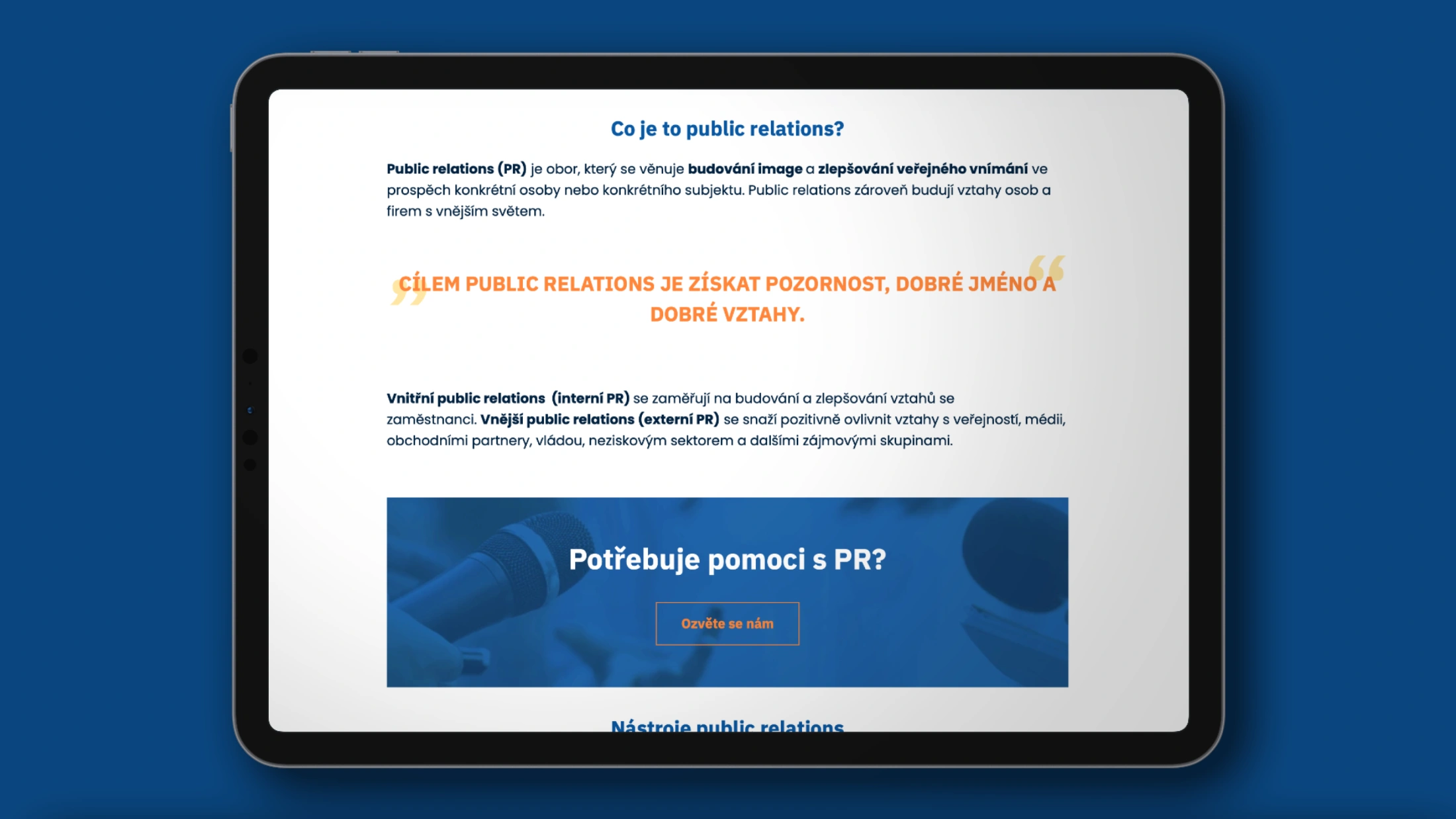 Marketingový slovník ukázka | Lesensky.cz