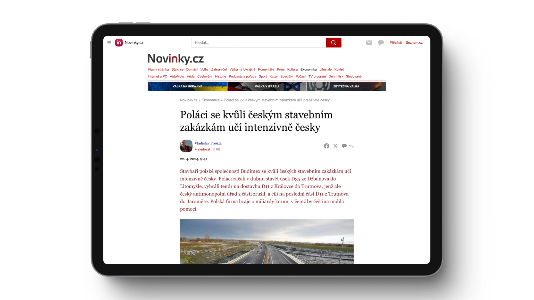 Budimex | PR zmínka ukázka 4