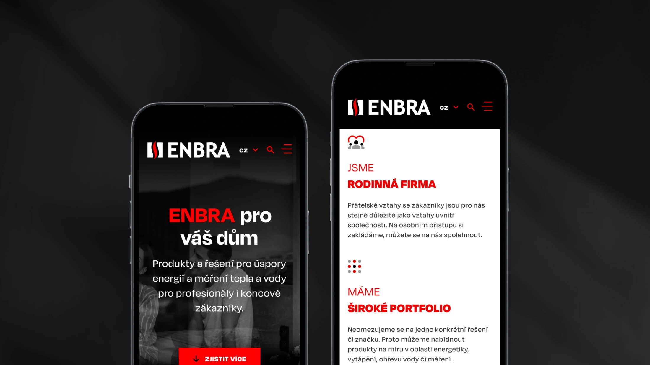 Ukázka mobilu