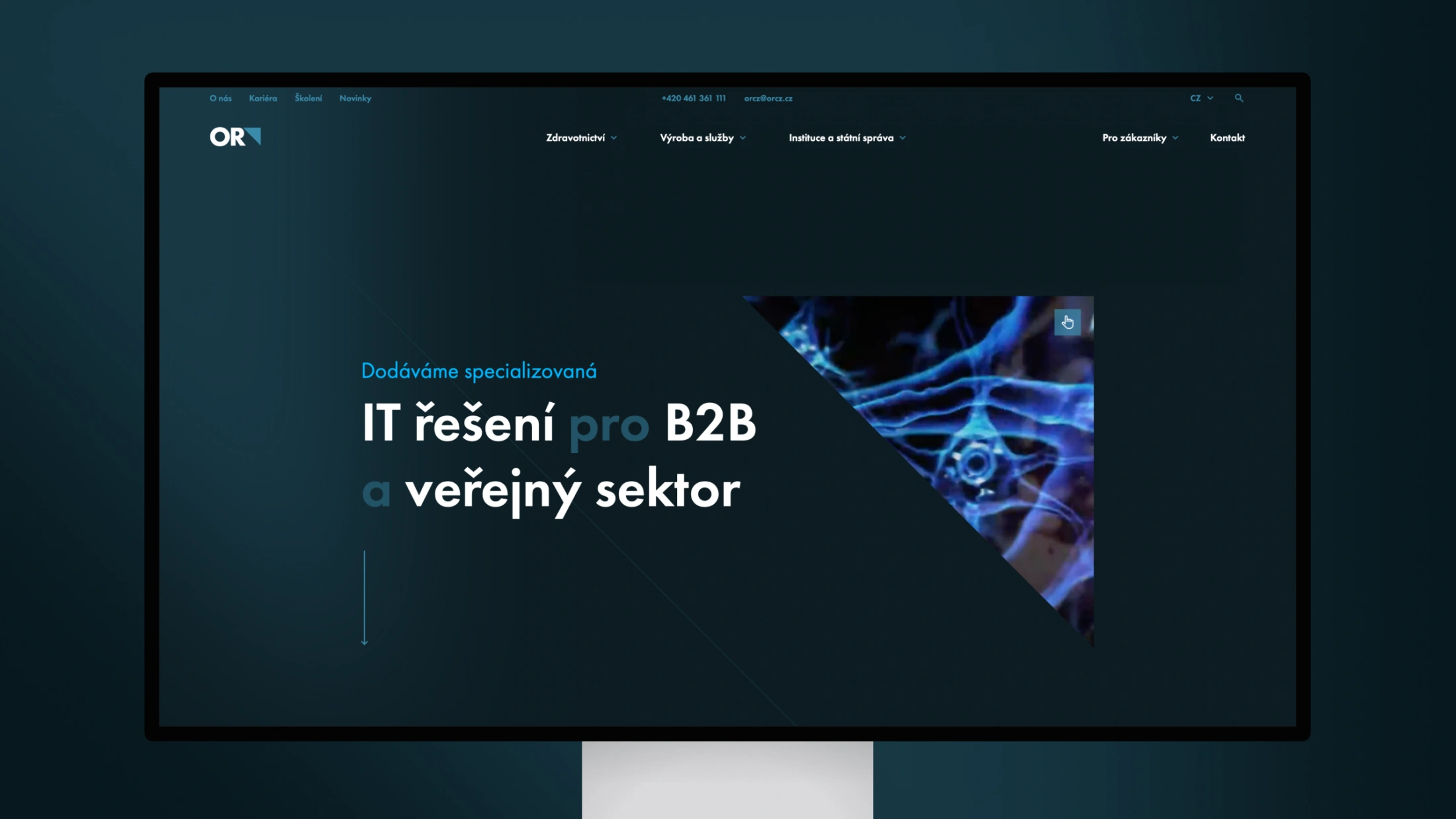 homepage ukázka