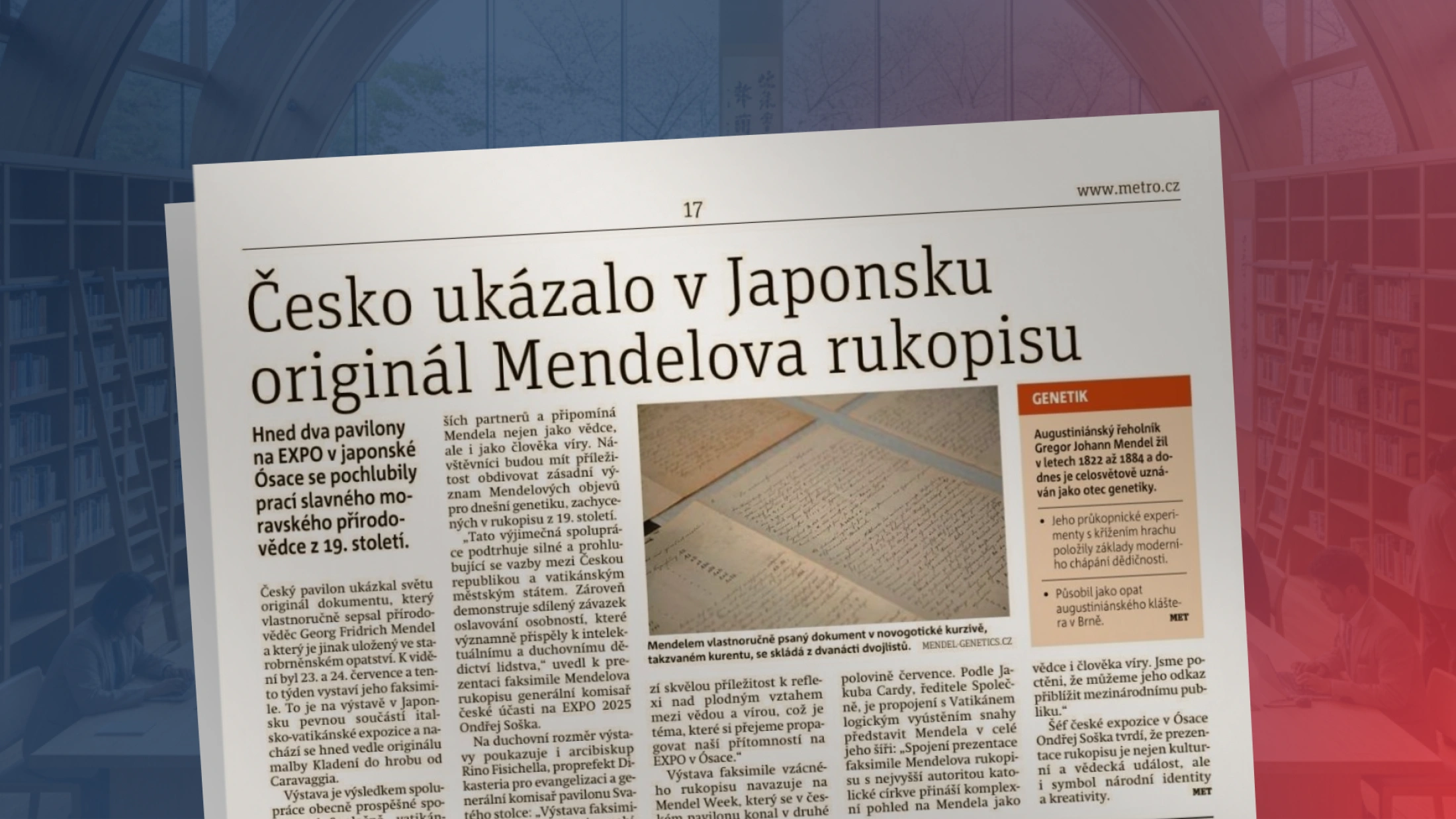 EXPO2025 – mediální pokrytí agentura Lesensky.cz