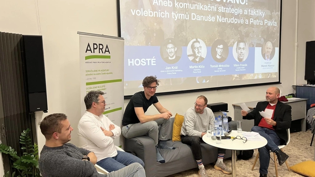 Dobojováno politický marketing prezidentských kandidátů event APRA