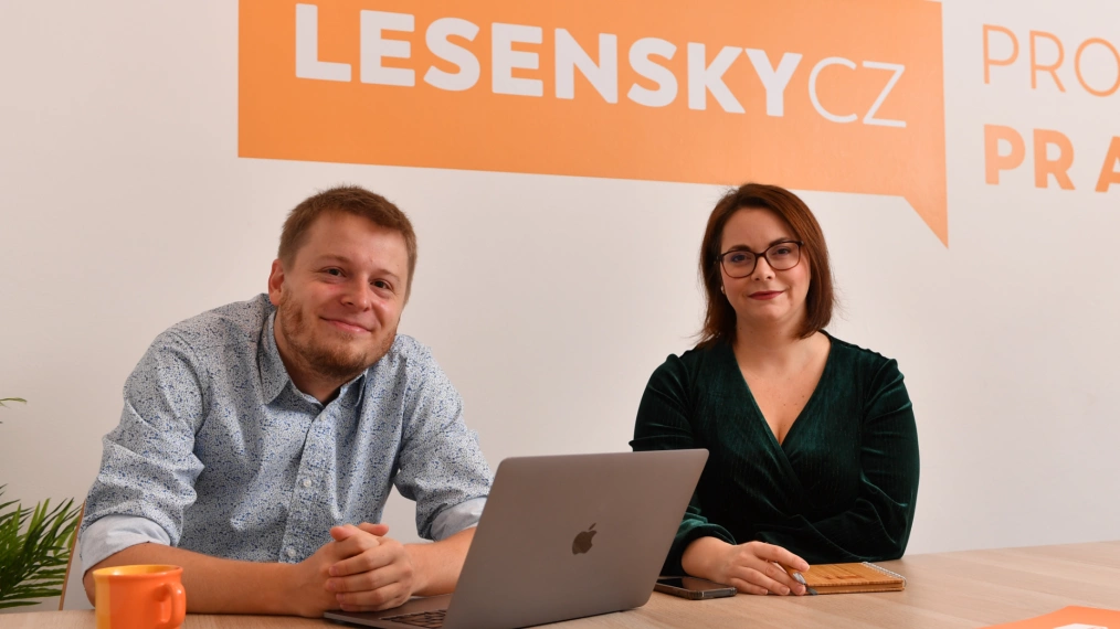 Tým Lesensky.cz skupinové foto