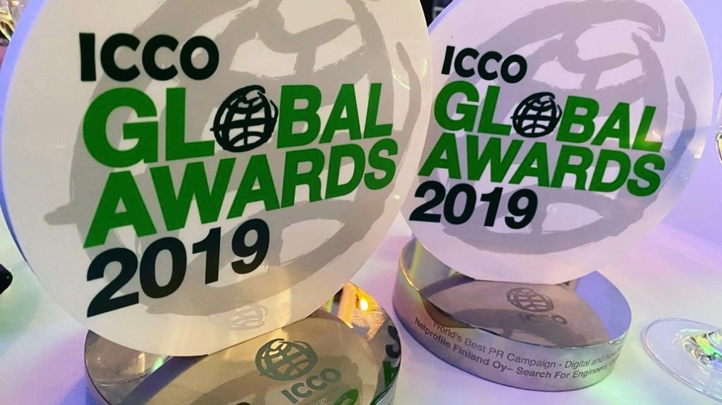 ICCO Global Awards source Twitter