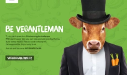 Ukázka kampaně be #vegantleman