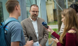 Tisková konference Mendelův skleník Společně