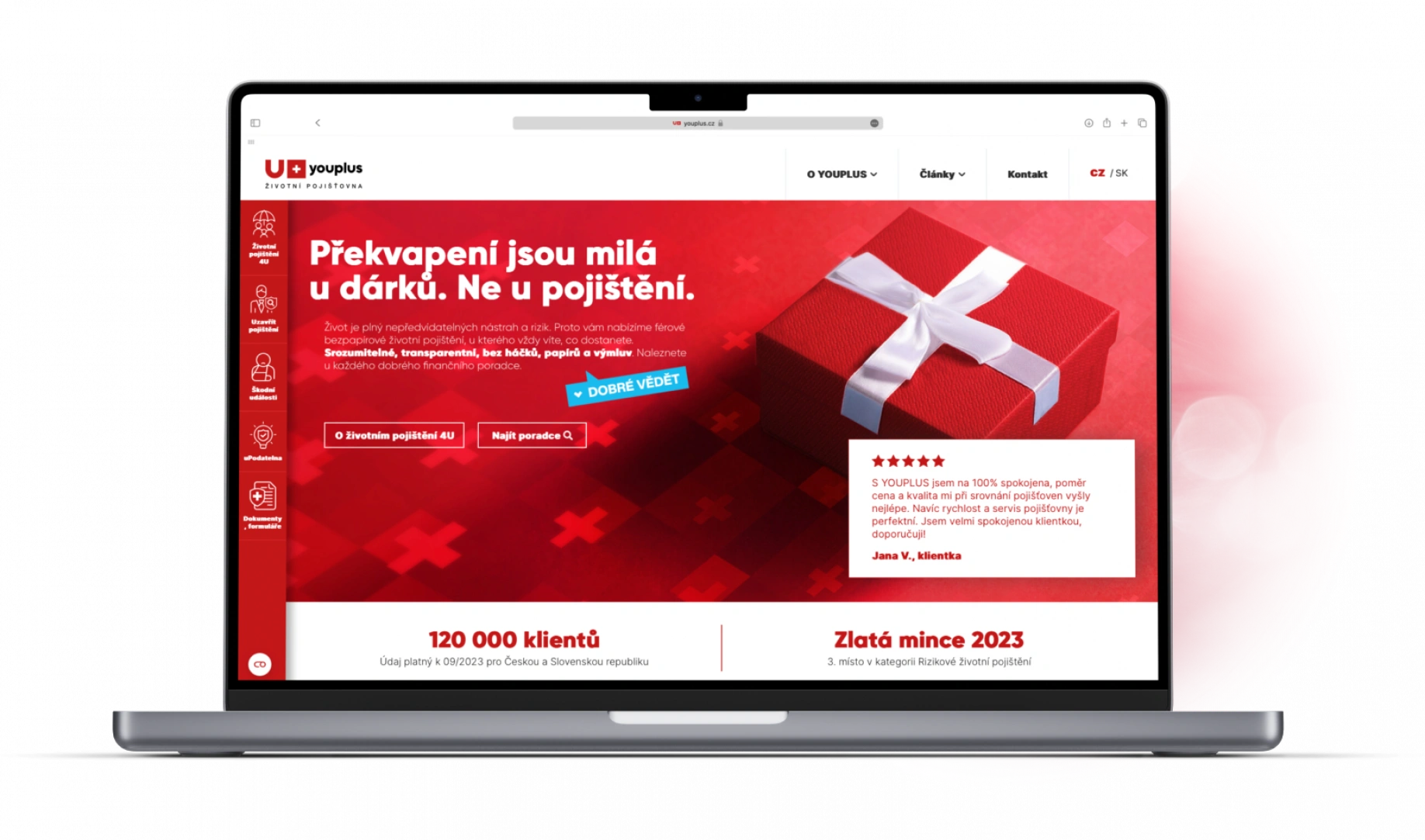 PR kampaň pro YOUPLUS