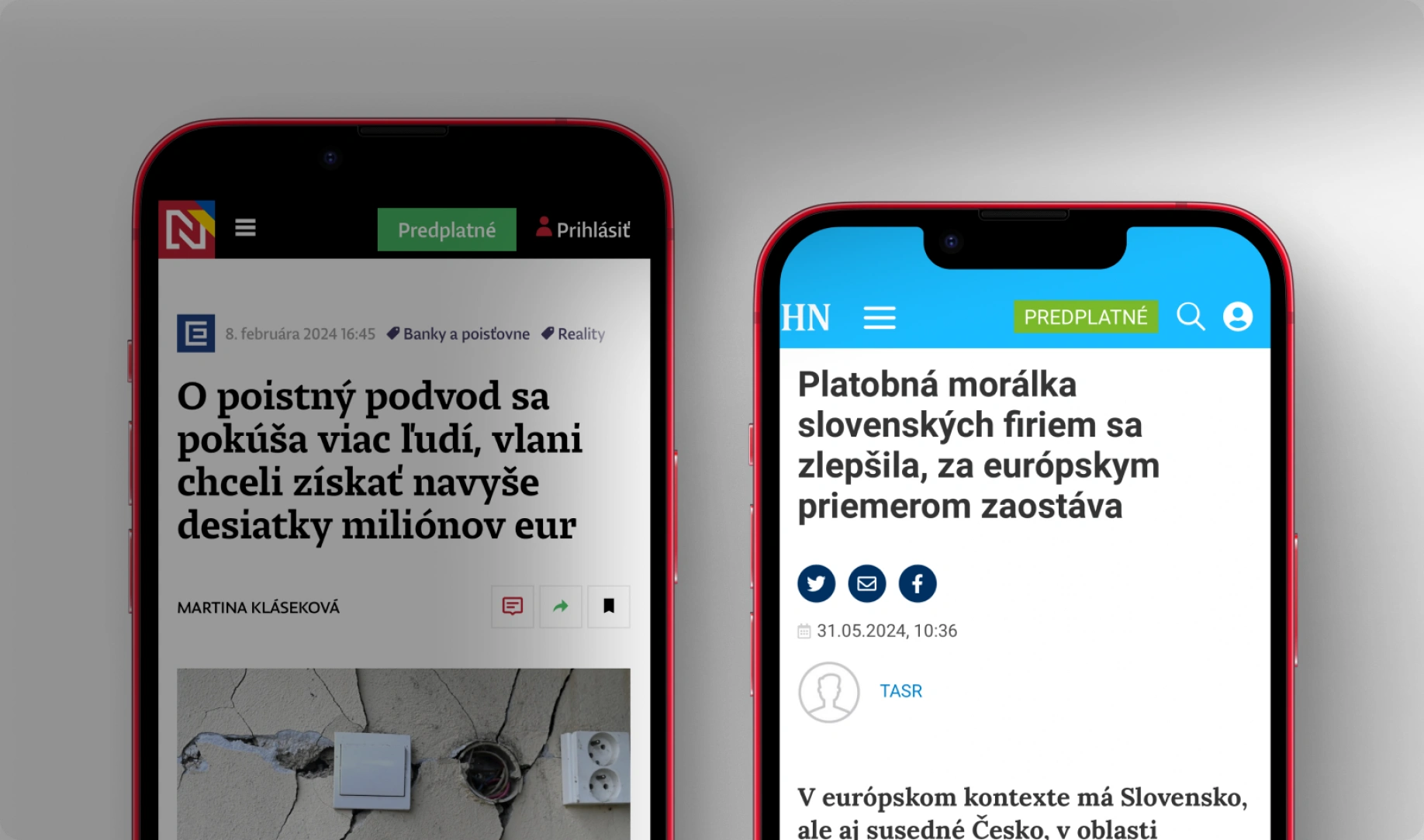 Zásah na českém i slovenském trhu