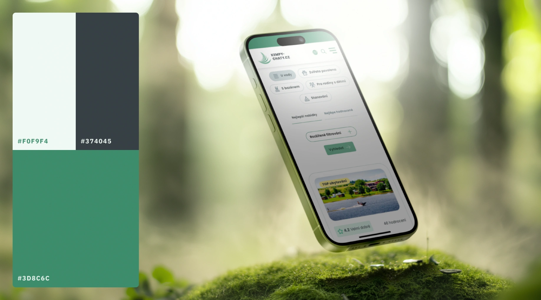 Design webu | Kempy-chaty.cz