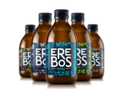 Nová webová stránka a e-shop pre nápoj víťazov - Erebos drink