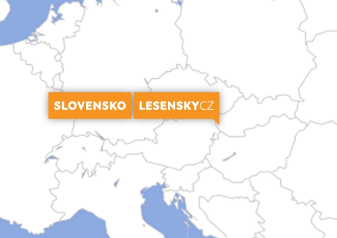 Lesensky.cz expanduje na Slovensko