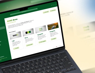 Online brandbook od agentury Lesensky.cz