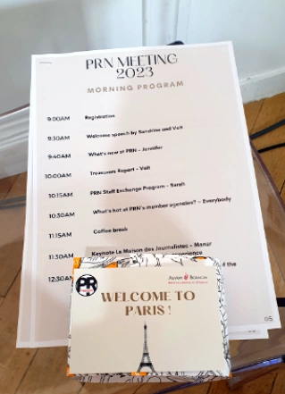 PR Network meeting Paris